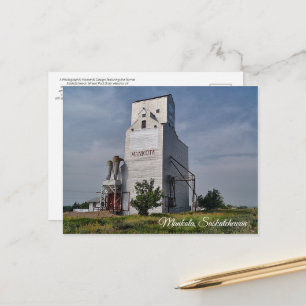 Mankota Grain Elevator Vykort