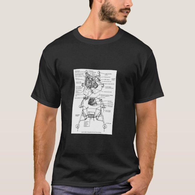 Månlandare T Shirt (Framsida)