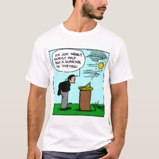 Manläsning en Sundialt-skjorta (Rube Goldberg Tee Shirt
