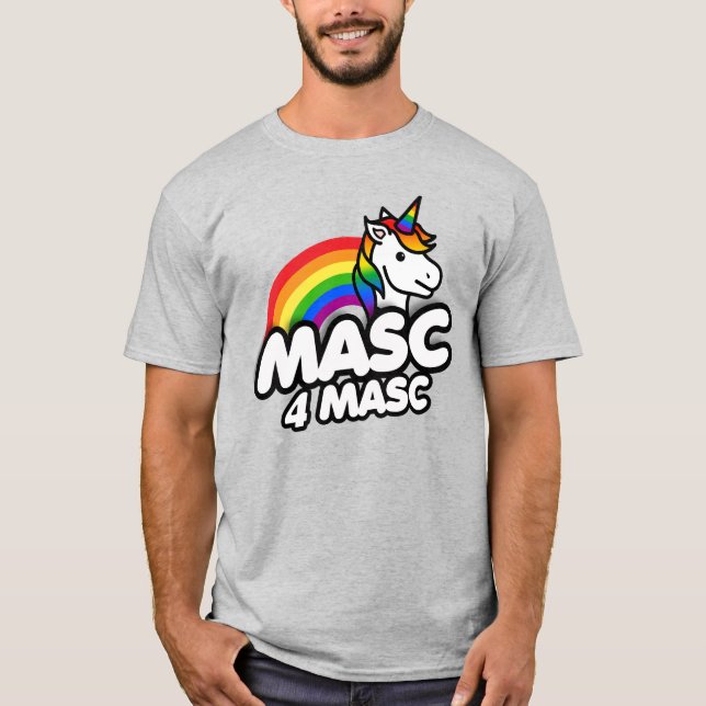 Manlig 4 manlig t shirt (Framsida)
