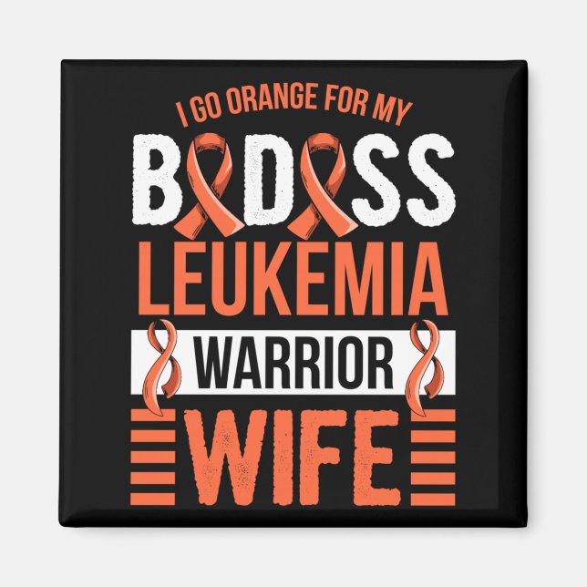 Manlig Aml Leukemi Design För En Make Av En Magnet (Framsidan)