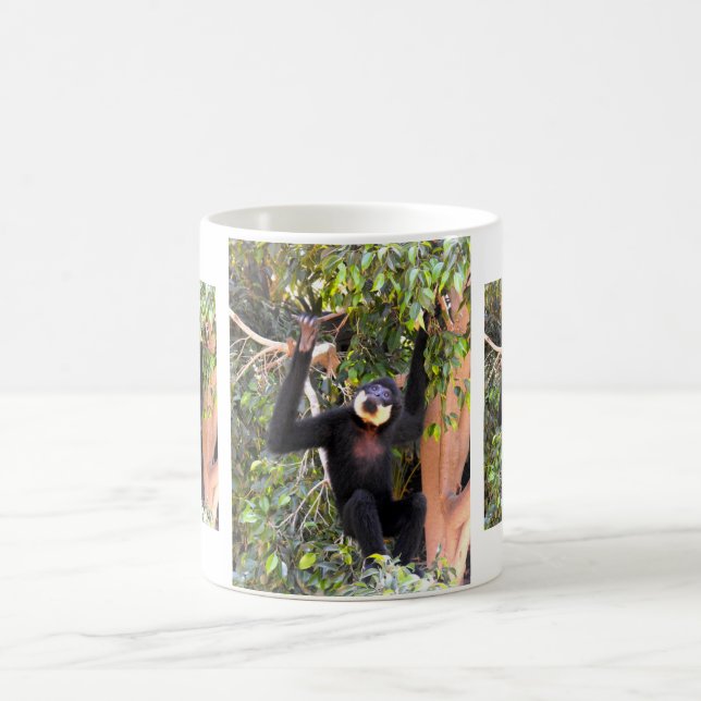 Manlig buffkindad gibbon kaffemugg (Center)