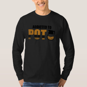 Manlig kaffesnob för koffeinmissbrukare och barist t shirt
