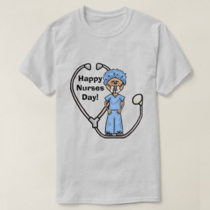 Manlig kirurgisk sjuksköterska T-shirt för att anp