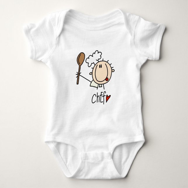 Manlig kock t shirt (Framsida)