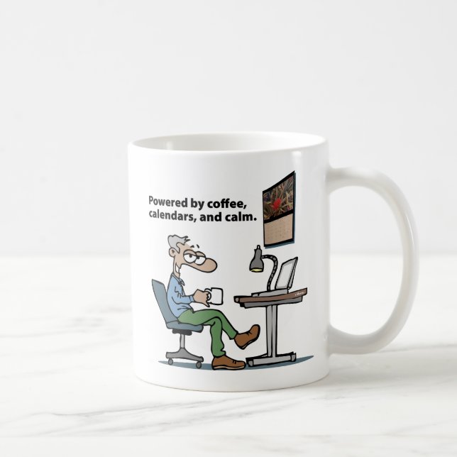 Manlig kubikelkrigare kaffemugg (Höger)