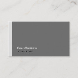 Manlig minsta yrkesmässig entreprenör visitkort