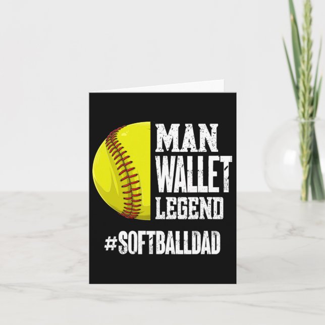 Manlig Plånbok Legend Softllpappa Softll Pappa Rol Kort (Framsida)
