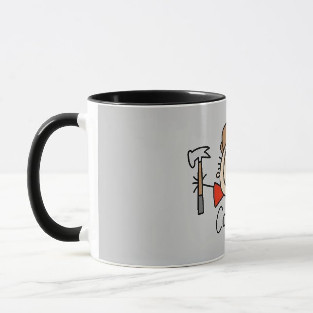Manlig snickare mugg (Vänster)
