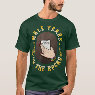 Manlig Tårar på Sten T Shirt