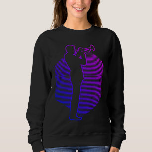 Manlig trumpetspelare t shirt