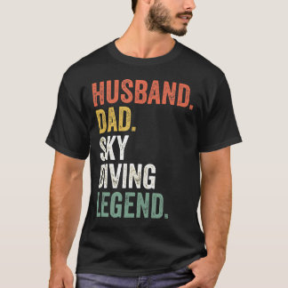 Manliga fallskärmspresenter för män rolig fallskär t shirt