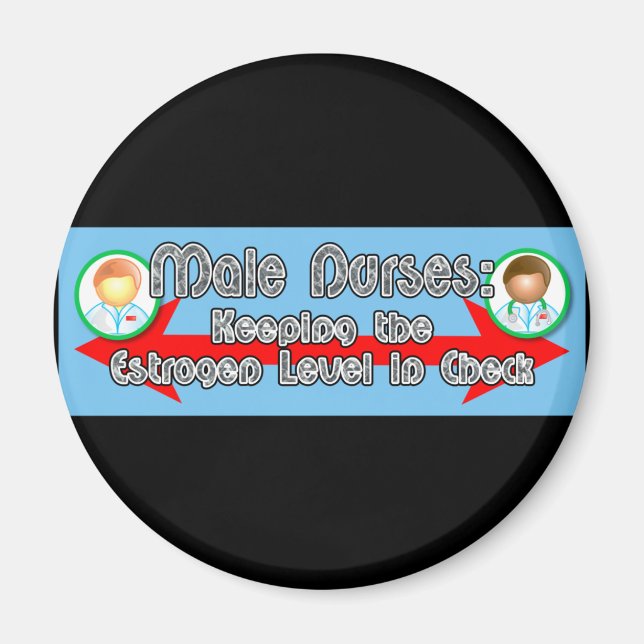 Manliga sjuksköterskor: magnet (Framsidan)