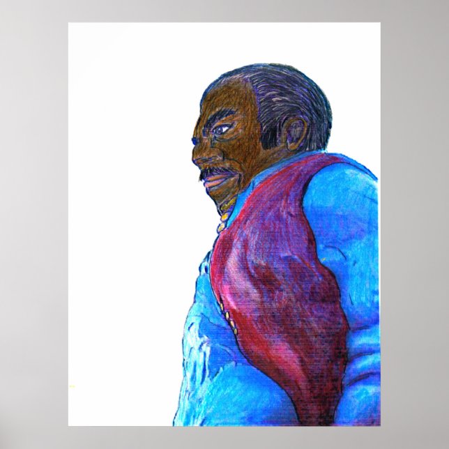 Manlign för dansare för jGibney för Poster (Framsidan)