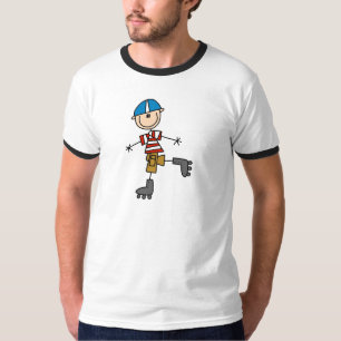 Manlign I-Fodrar att åka skridskor Tshirts och
