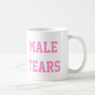 Manlign river ironiska Misandry rosor Kaffemugg