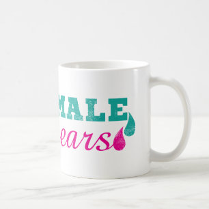 Manlign river roliga rosor och krickan kaffemugg