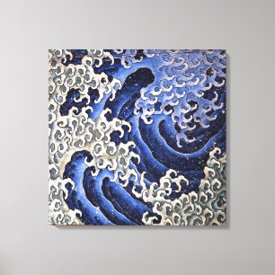 Manligt vinka. Katsushika Hokusai Canvastryck