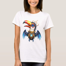 Månljus Steampunk-Tukan.  T Shirt
