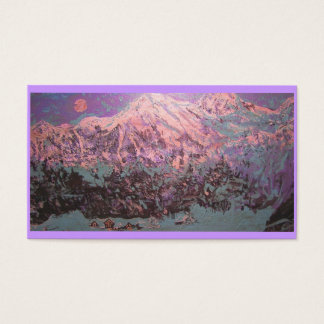 månljusberget snö visitkort