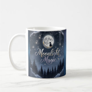 Månljusmagie – Förtrollad Halloween-muggdesign Kaffemugg