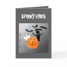 Månljust bus med spöke & pumpa