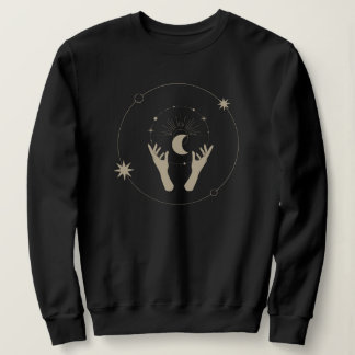 månljust fantasinspirerad estetisk design t shirt