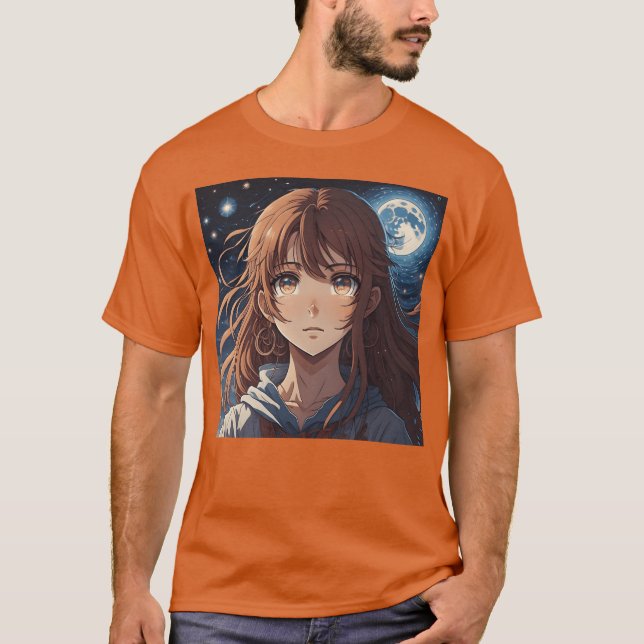 Månljust melankoli-gåva t shirt (Framsida)