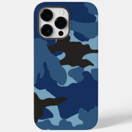 Manly Blue Camo Militär Camouflage Mönster Tuff