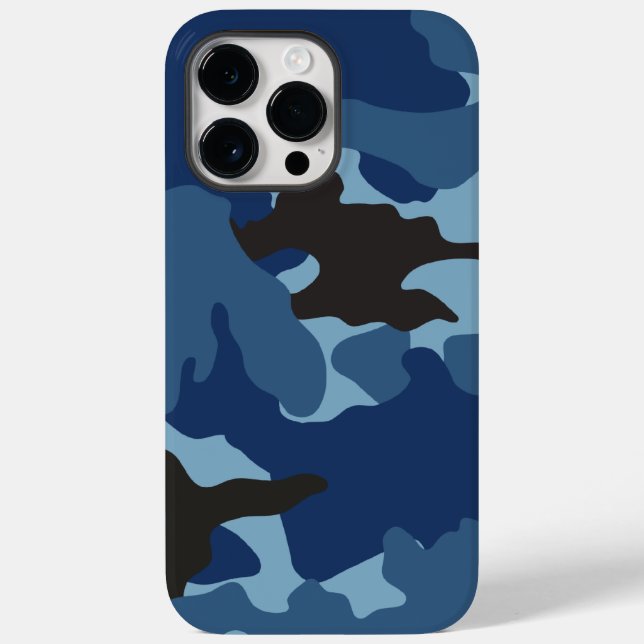 Manly Blue Camo Militär Camouflage Mönster Tuff (Baksida)