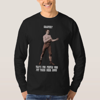 Manly man för äkta en alltför t-shirt