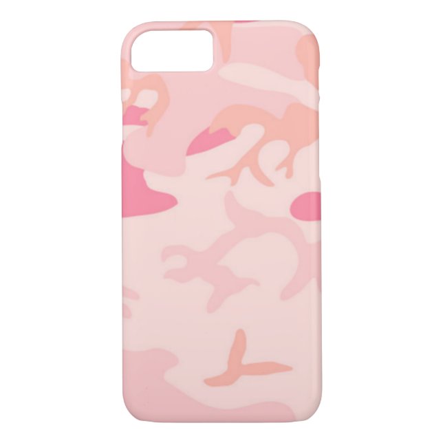 Manly Rosa Camo Case-Mate iPhone Skal (Baksida)