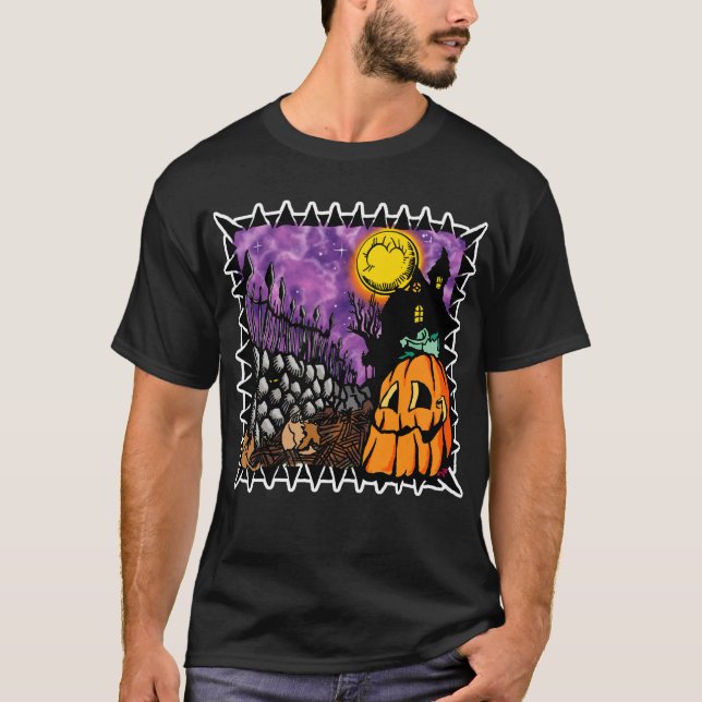 MÅNLYSTA PROMENAD! T SHIRT (Framsida)