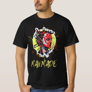 Manmade Digital Art Graphic Tee