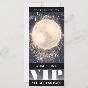Månmagi Celestial Himmel Födelsedagsfest VIP-bilje