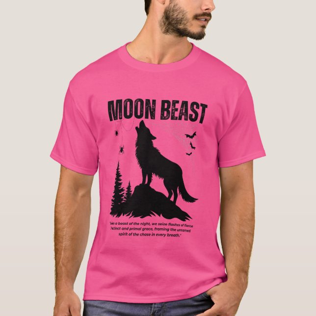 Månmonster T-Shirt (Framsida)