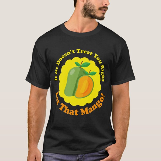 Mann Mango T Shirt (Framsida)