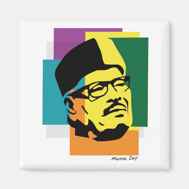 Manna Dey Magnet (Framsidan)