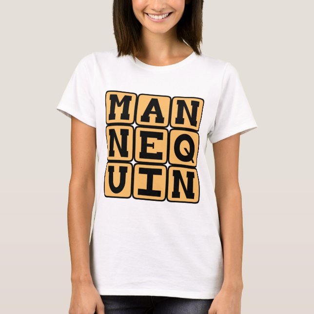 Mannekäng, Modeattrapp Tee Shirt (Framsida)