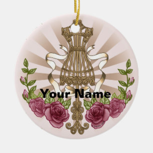 Mannekäng Rosor ornament