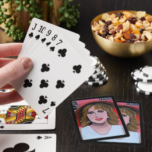 Mannekängmålningen av Alfred Fox Casinokort