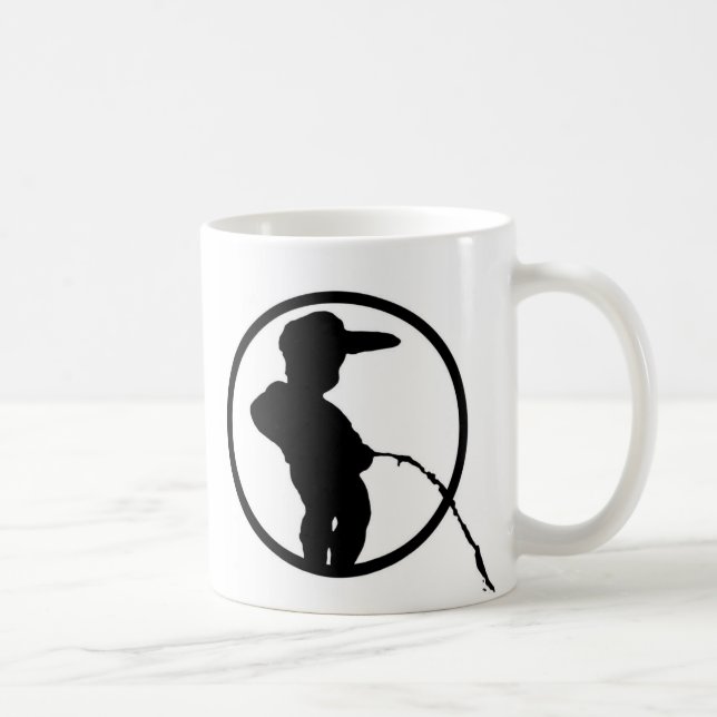 Manneke Pis Kaffemugg (Höger)
