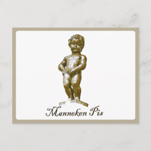 Manneken Pis - Belgien - Bryssel - Bruxelles Vykort