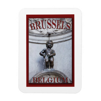 Mannekin Pis i Bryssel Magnet