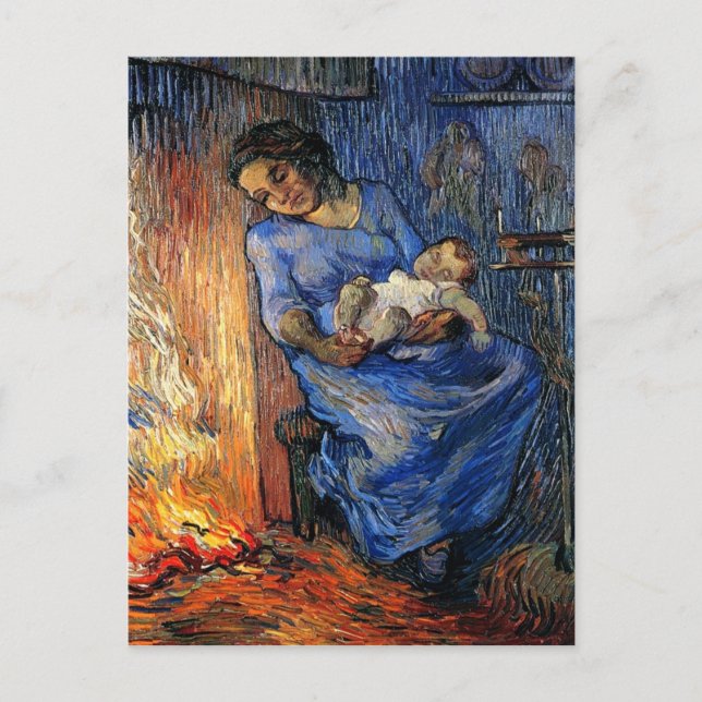 Mannen är till havs, Van Gogh Fine Art Vykort (Framsida)