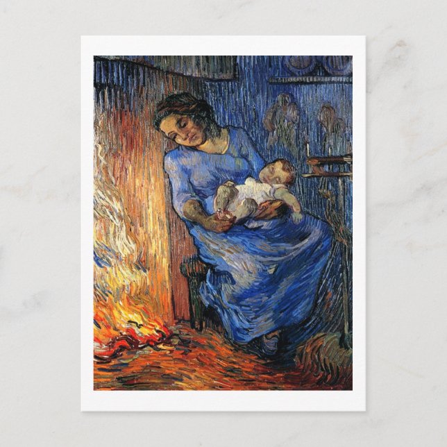 Mannen är till havs, Vincent van Gogh Vykort (Framsida)