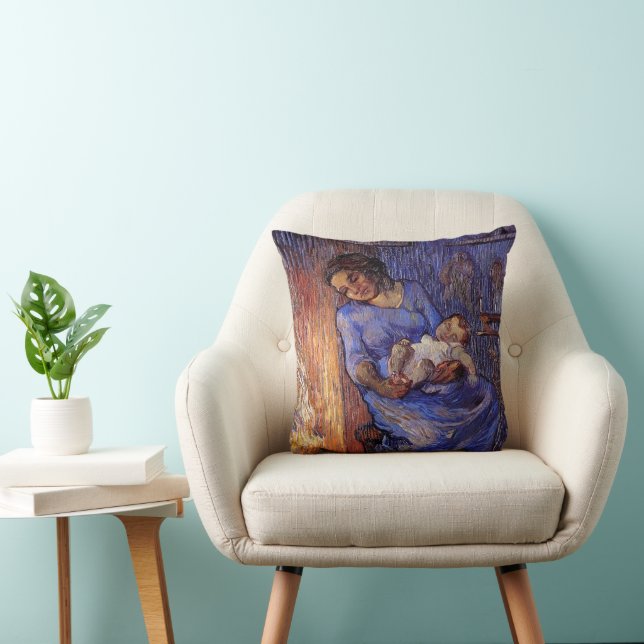 Mannen är till sjöss av Vincent van Gogh Kudde (Stol)