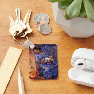 Mannen är till sjöss av Vincent van Gogh Nyckelring