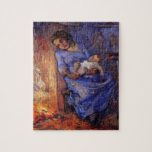 Mannen är till sjöss av Vincent van Gogh Pussel (Vertikal)