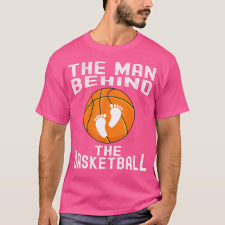 Mannen bakom basketbollen - den ädla framtida Papp T Shirt